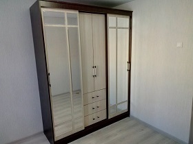 Сборка шкафа-купе с 2 дверями в Казани
